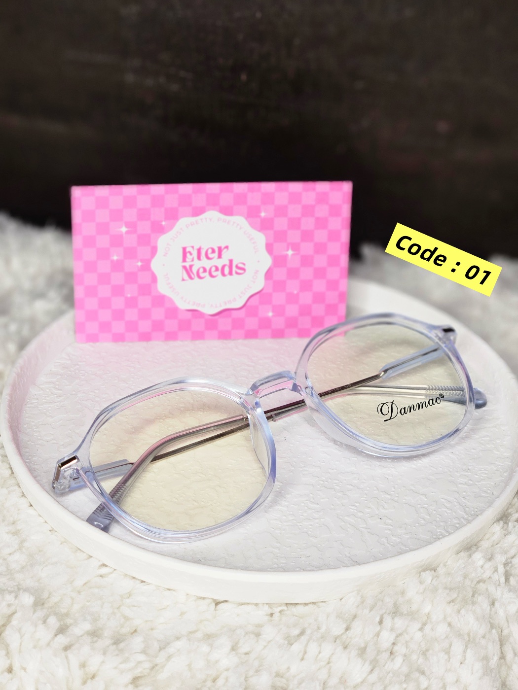Pookie Glasses (small) — Blue