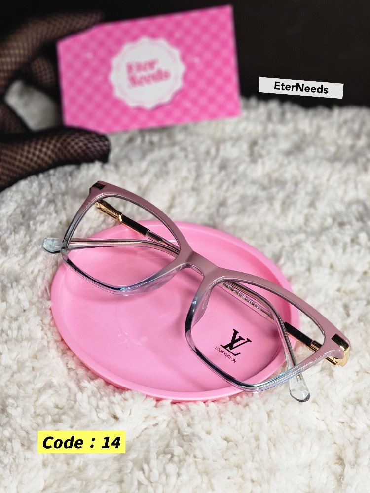 Sleek Square Cat-Eye Glasses