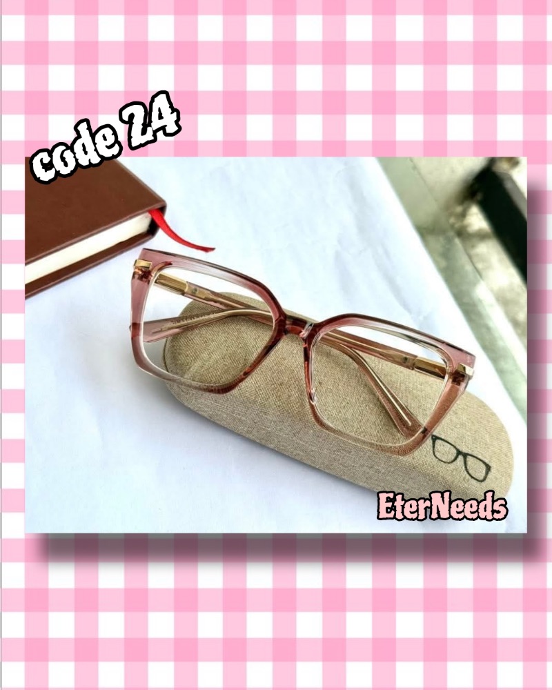 Bold Rectangular Classic Frame — Red