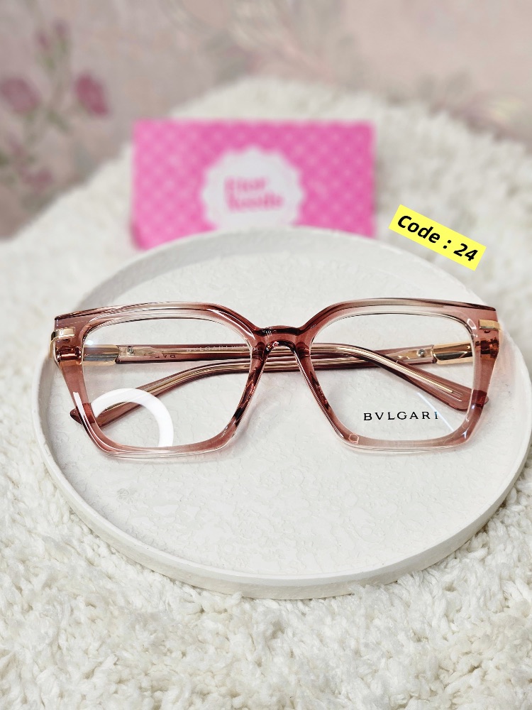 Bold Rectangular Classic Frame — Red