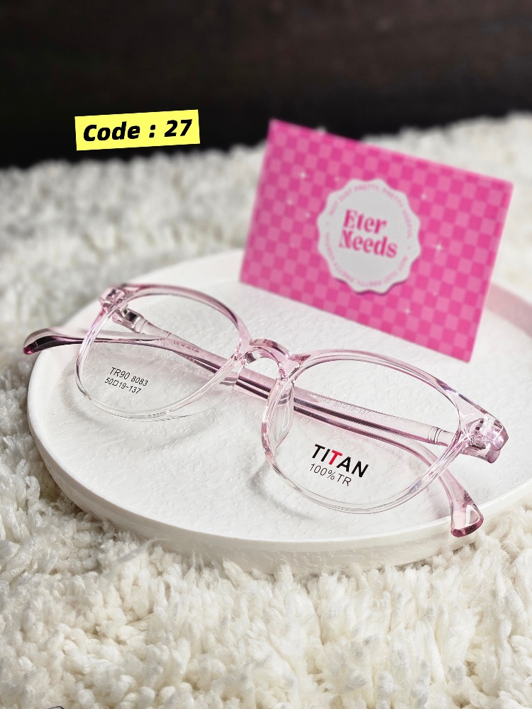 Flexi-Rectangular glasses — Pink