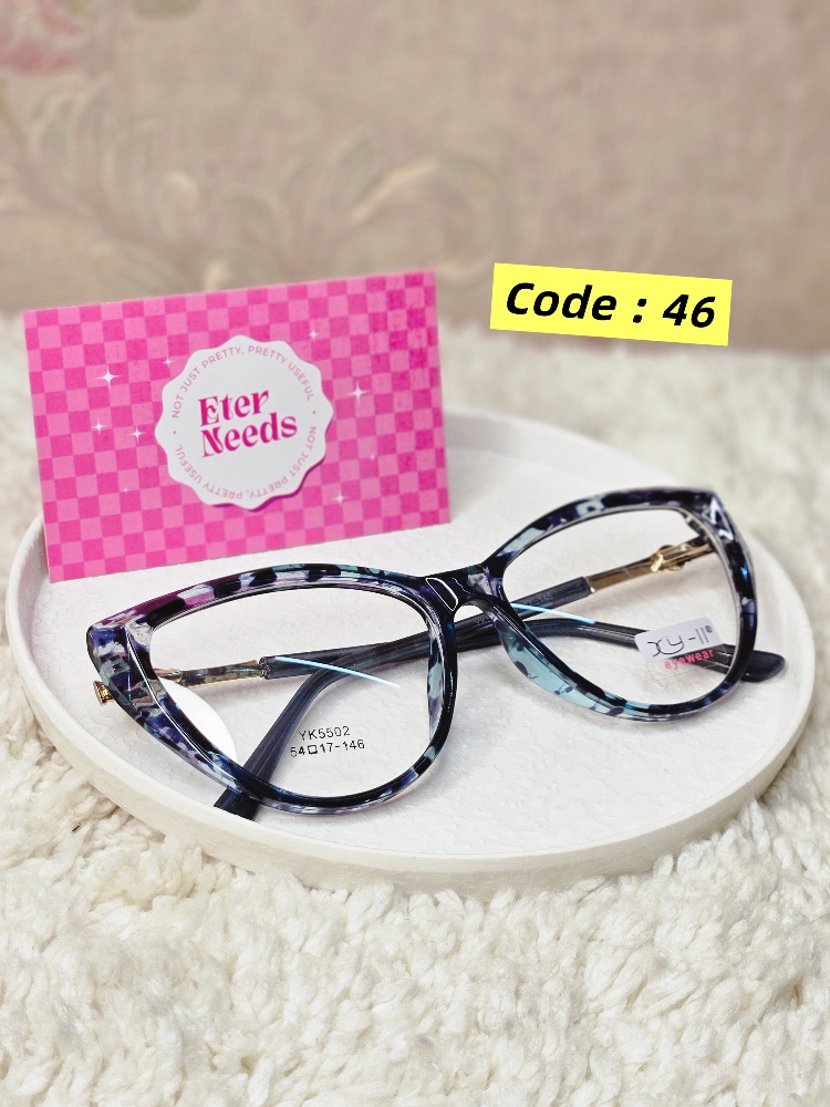 Geo-print CatEye frame